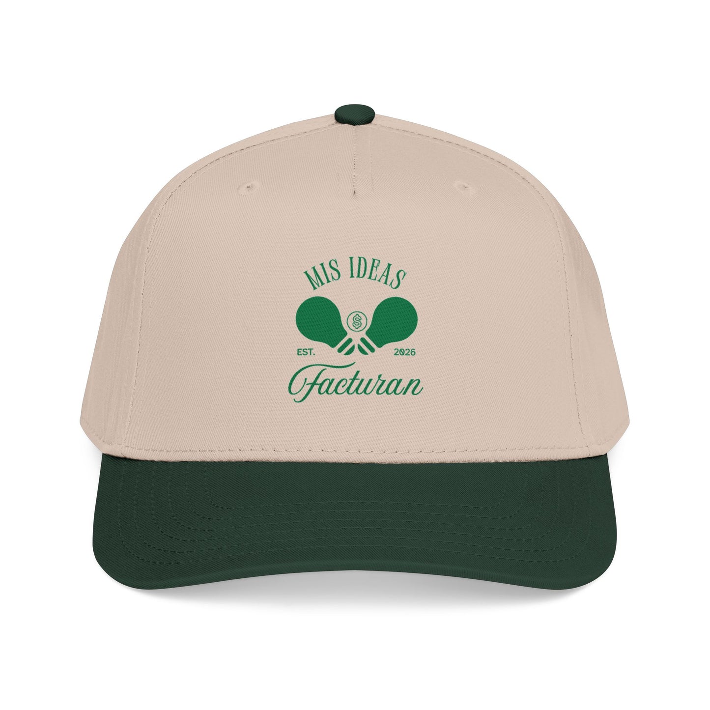 Mis Ideas Facturan | Country Club Cap - Khaki & Green