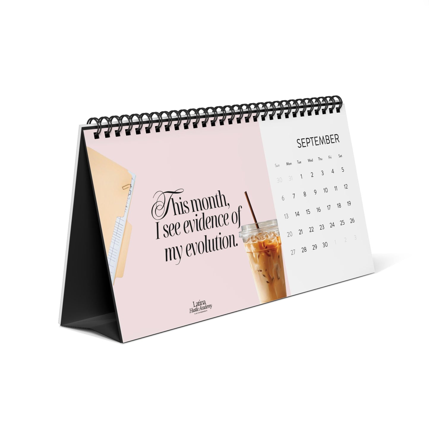 2026 A Year of Aligned Action Desktop Calendar | Monthly Reminders