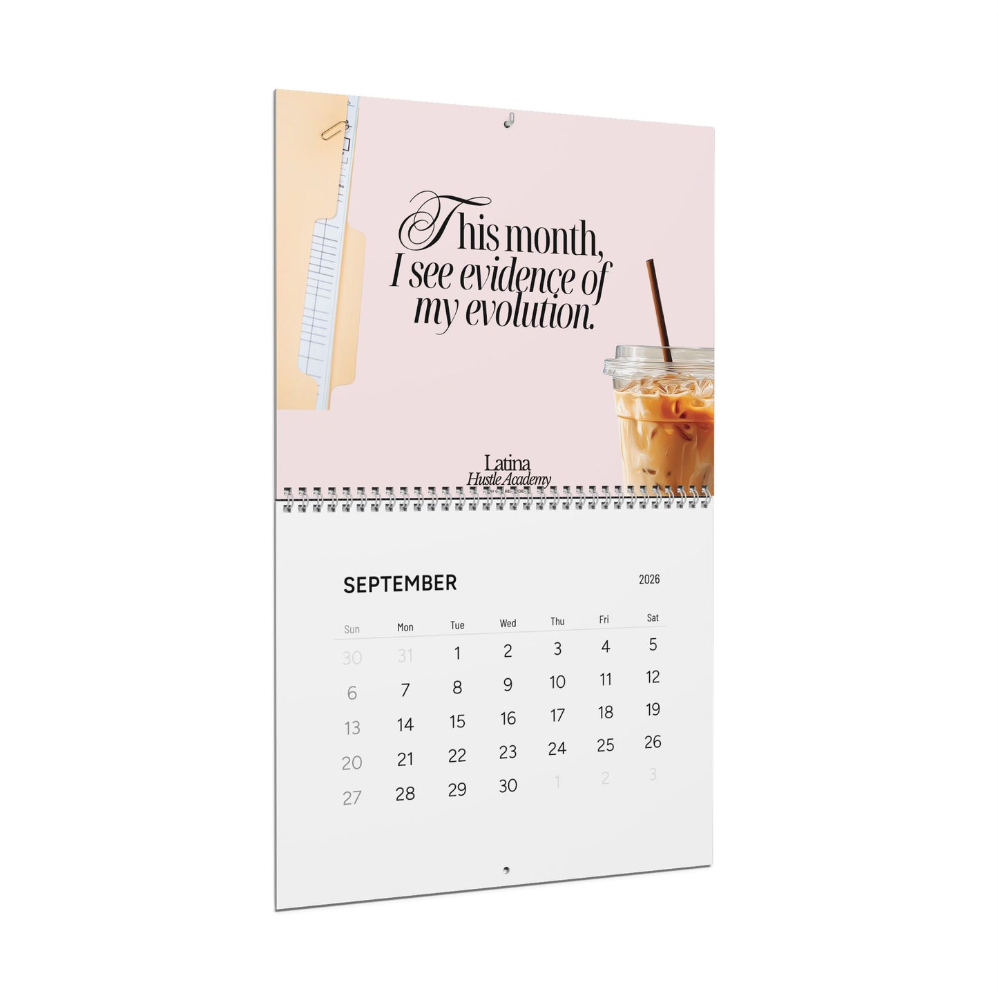 A year of Aligned Action Wall Calendar (2026)