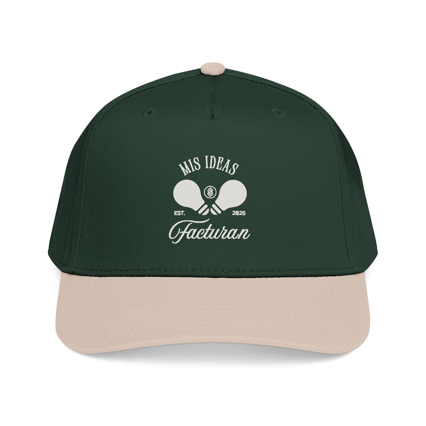 Mis Ideas Facturan | Country Club Cap - Green & Khaki