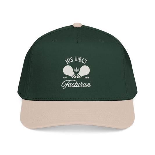 Mis Ideas Facturan | Country Club Cap - Green & Khaki