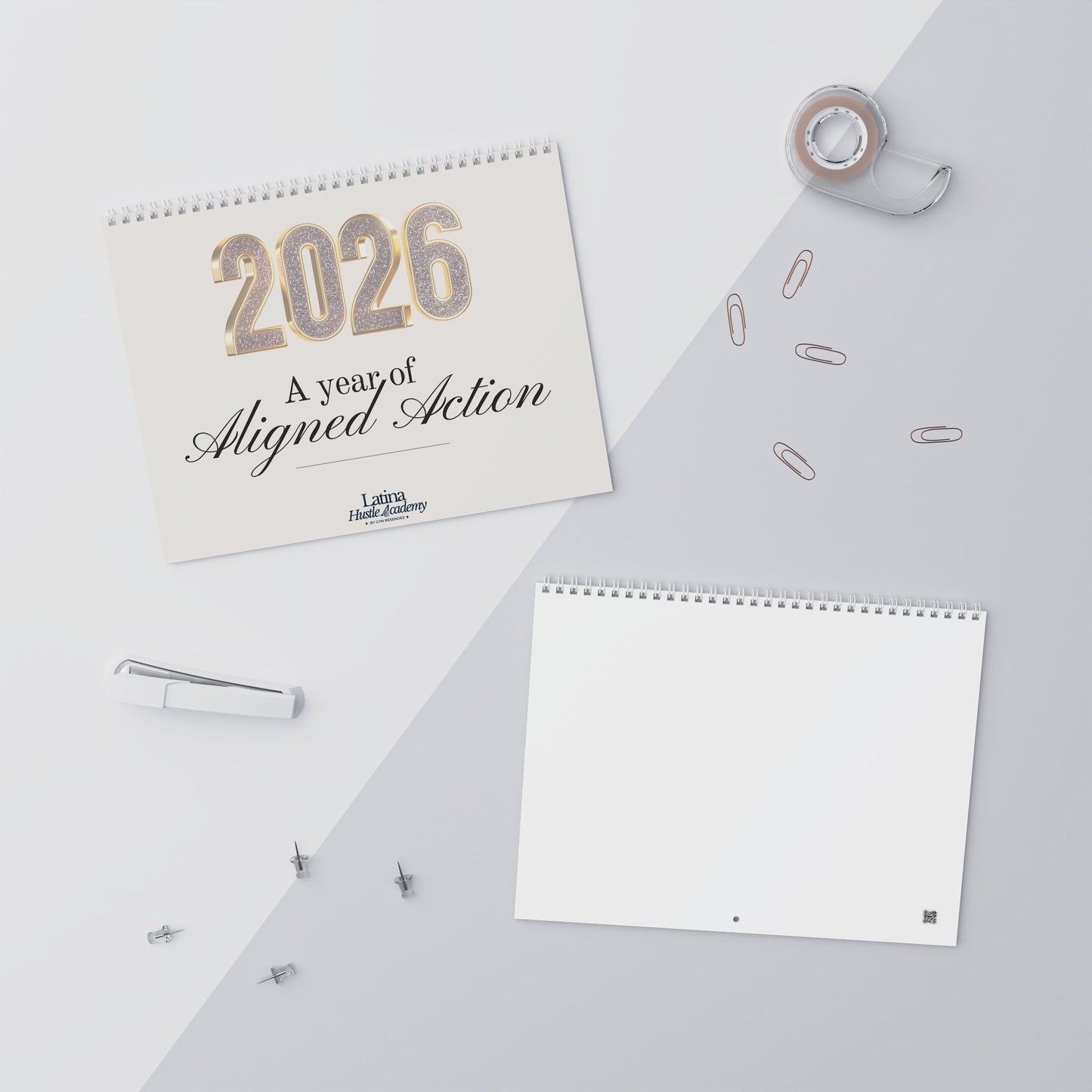 A year of Aligned Action Wall Calendar (2026)